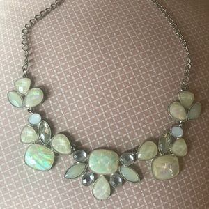 White Stone Necklace